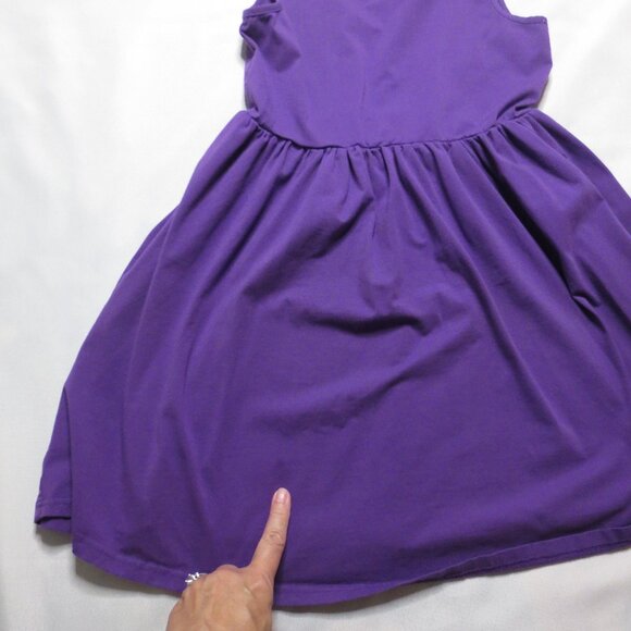 4/$14 GRACE KARIN girls DRESS purple SLEEVELESS twirl skirt COMFY SIZE 11/12 - Picture 6 of 7